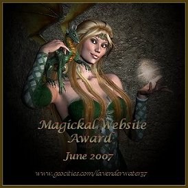Magick and mystical website award